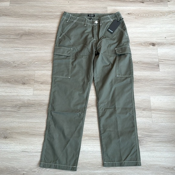 True religion BAGGY CARGO PANT color Kalamata men size 32 - Picture 5 of 9